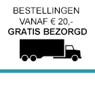 Gratis verzonden vanaf € 50,-