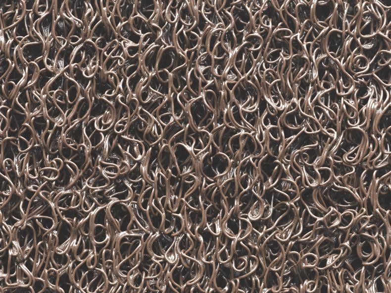 Hamat Curly Mats 364 006 Brown 40x60