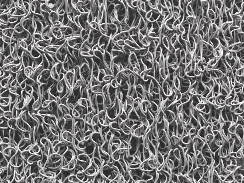 Hamat Curly Mats 364 014 Grey 40x60
