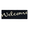 Hamat Ruco print welcome 147 721 black 26x75